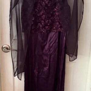 Steppin' Out Deep Purple Dress